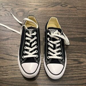 Converse Women's Black Canvas Sneakers